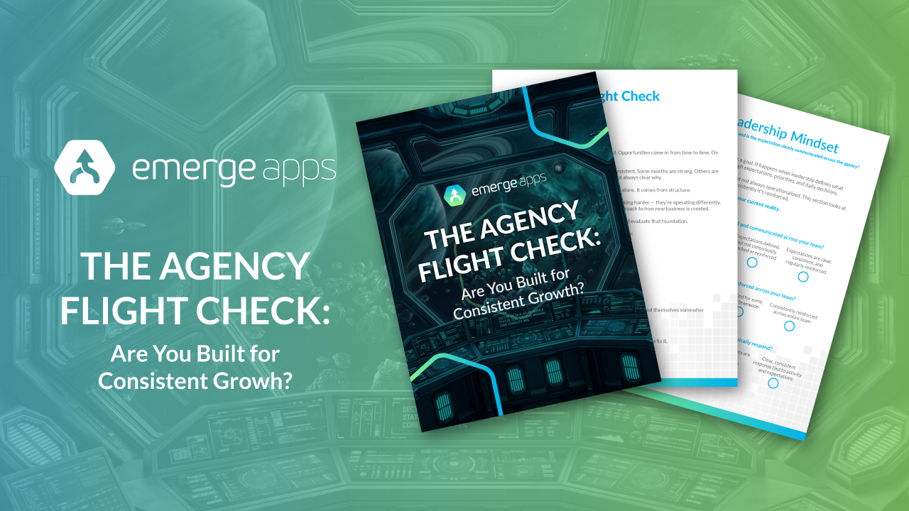 The Agency Flight Check Promo_1